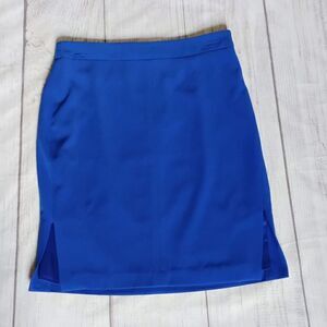 Gorgeous Dalia's Electric Blue Skirt with Elastic Waist size Large